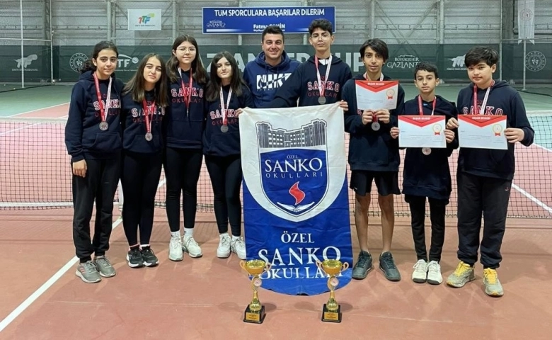 SANKO Okulları’nın tenis başarısı