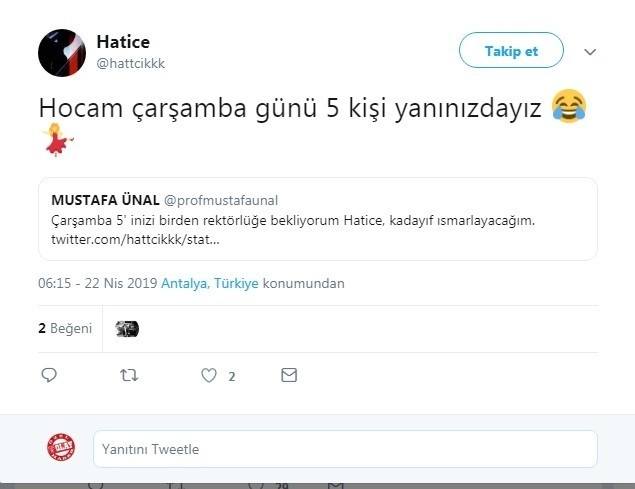 "5 Kişi Bir Kadayıfı Yiyoruz" Diye Yazan Öğrenciye Rektörden Açık Davet