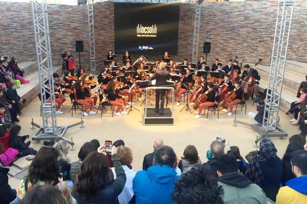 Göbeklitepede Çocuk Orkestrasından Senfoni Konseri