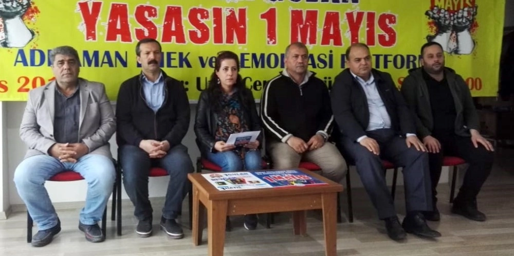 1 Mayısa Davet Açıklaması