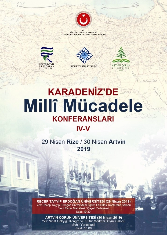 Karadenizde Millî Mücadele” Konferansları Yeni Duraklarında