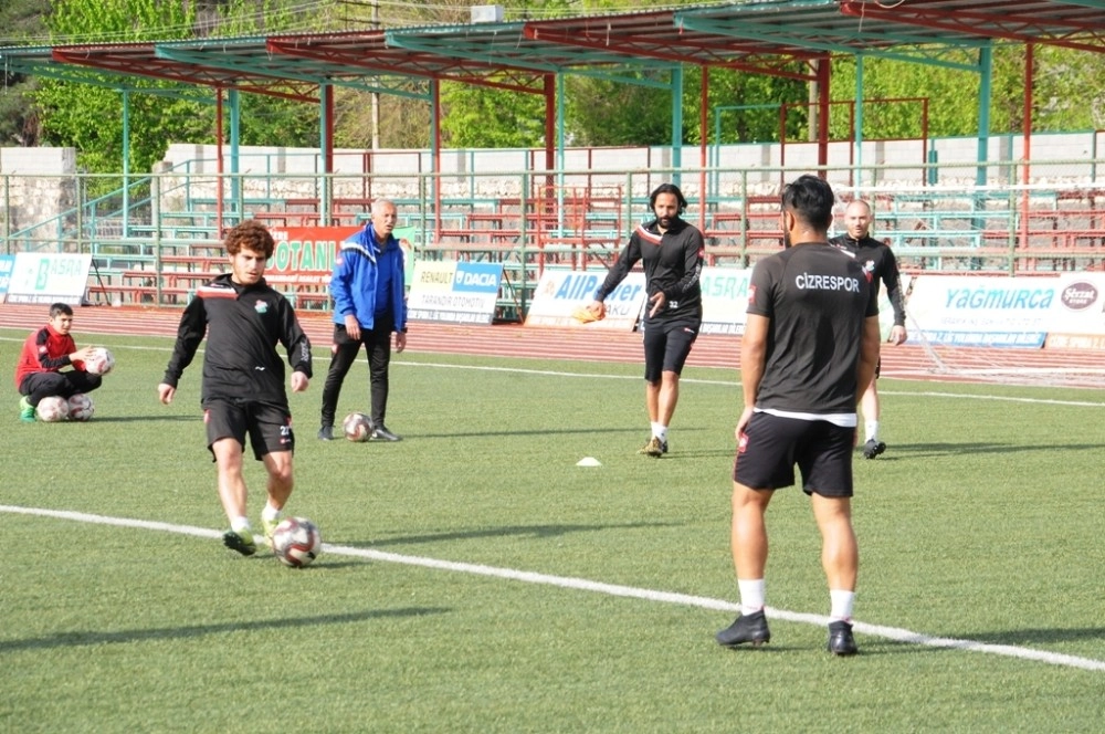 Cizresporda Anagold 24 Erzincanspor Maçı Hazırlıkları Sürüyor