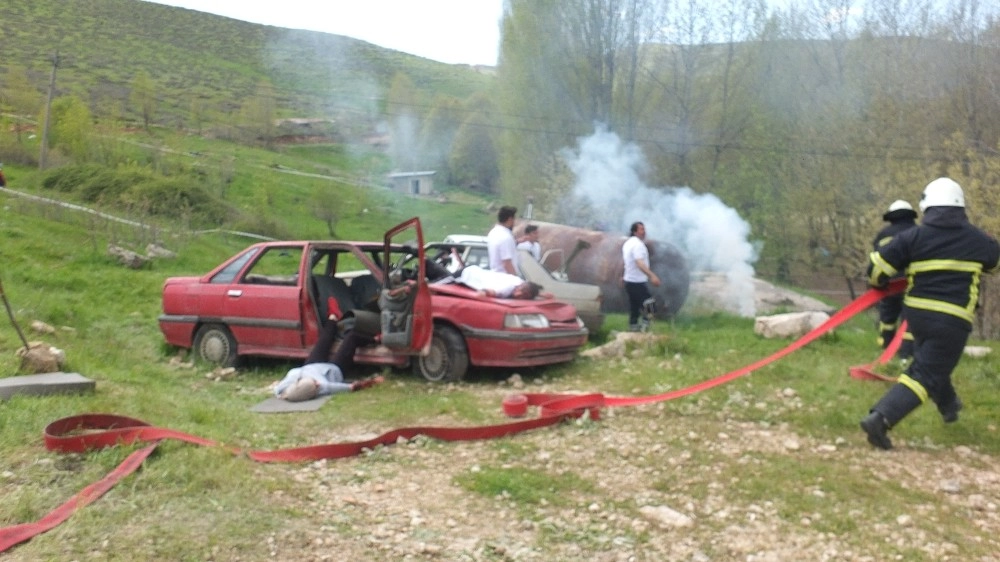 Mardinde Gerçeği Aratmayan Umke Tatbikatı