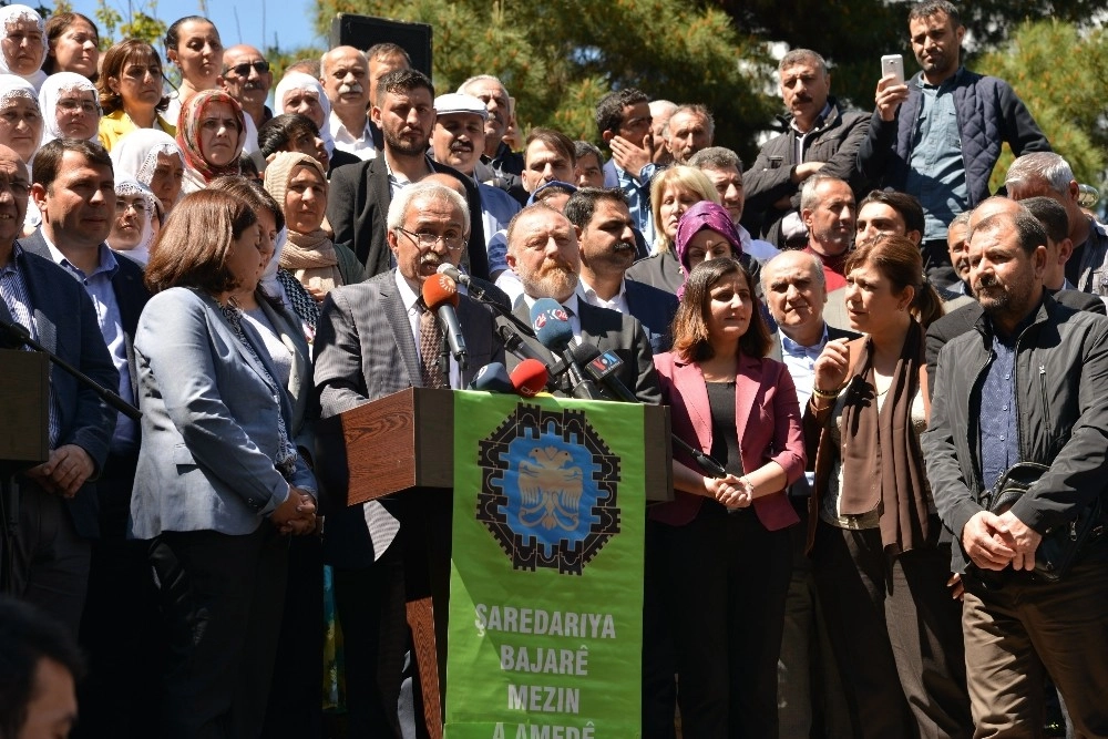 Hdp Eş Genel Başkanlarından Belediyeye Ziyaret