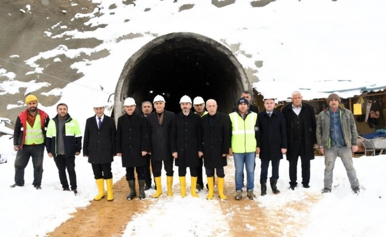 Adıyaman Çat Barajı Sulama Tüneli'nde sona gelindi