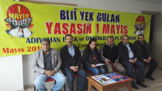 Adıyaman’da KESK 1 Mayıs’ta alana iniyor