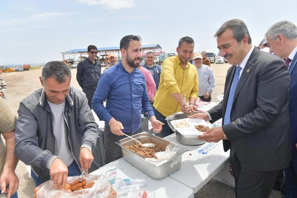 Başkan Çetin İşçilere Teşekkür Etti Fedakarlık İstedi