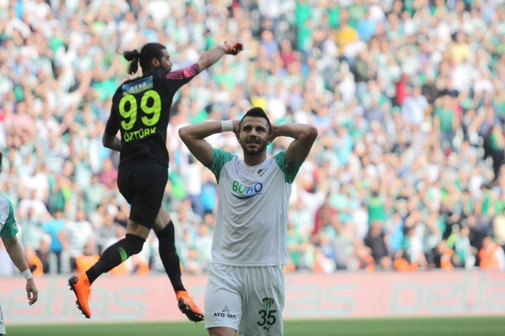 Spor Toto Süper Lig: Bursaspor: 0 - Akhisarspor: 0 (Maç Sonucu)