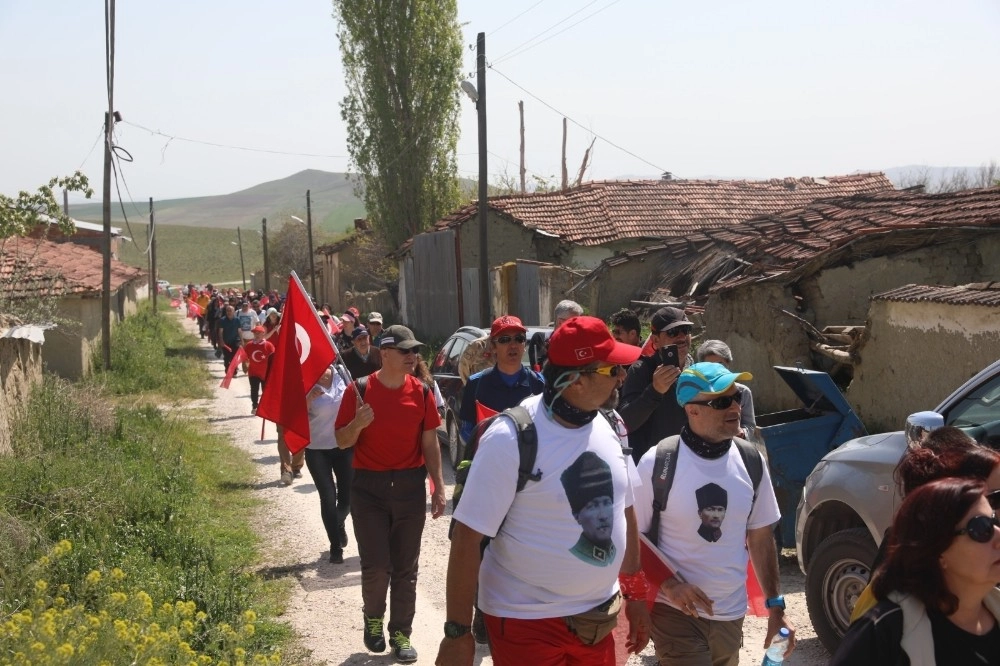 57Nci Tümen Şehitlere Saygı Yürüyüşü Tamamlandı