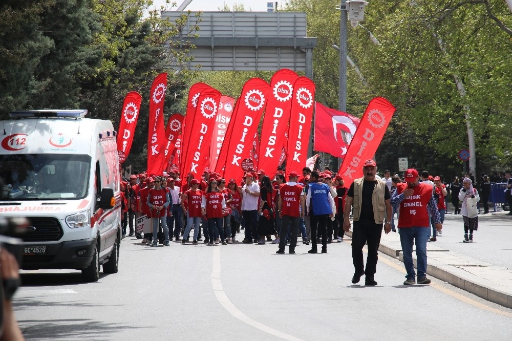 Ankarada 1 Mayıs Kutlamaları