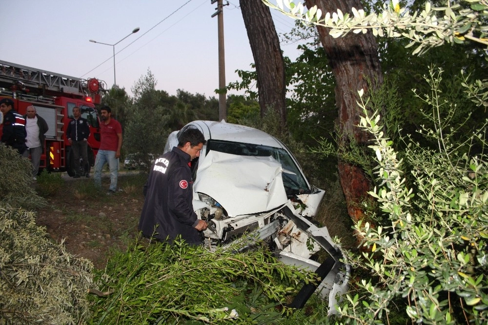 14 Yaşındaki Çocuk Sürücü Ölümden Döndü