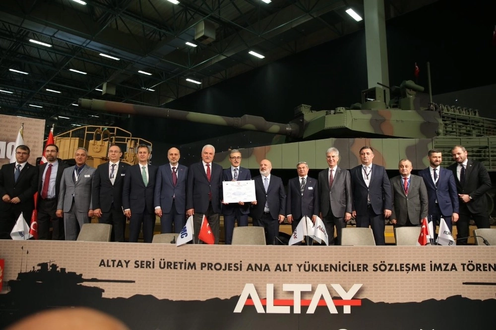 Altay Tankında Aselsan Sistemleri Görev Yapacak