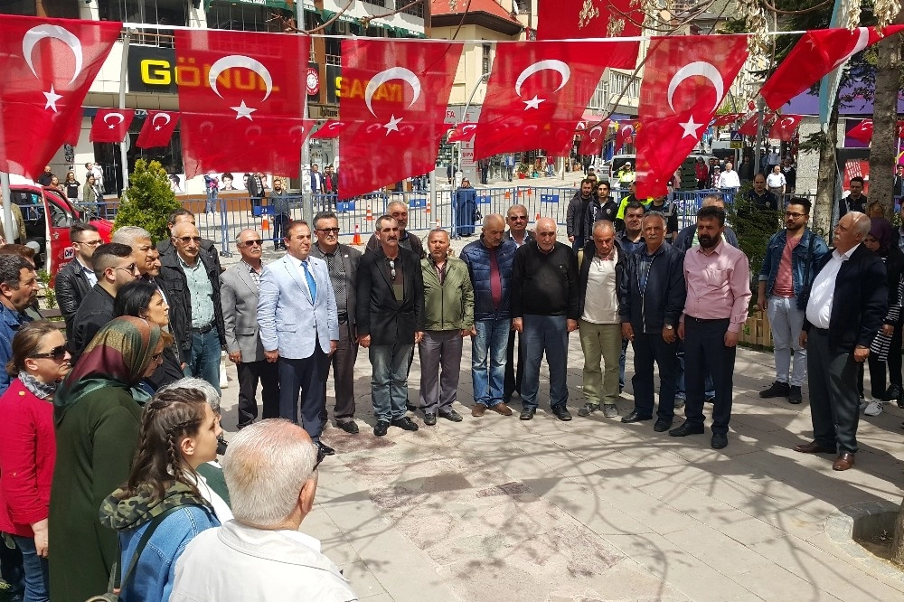 Gümüşhanede 41 Yıl Sonra İlk Kez 1 Mayıs Kutlandı