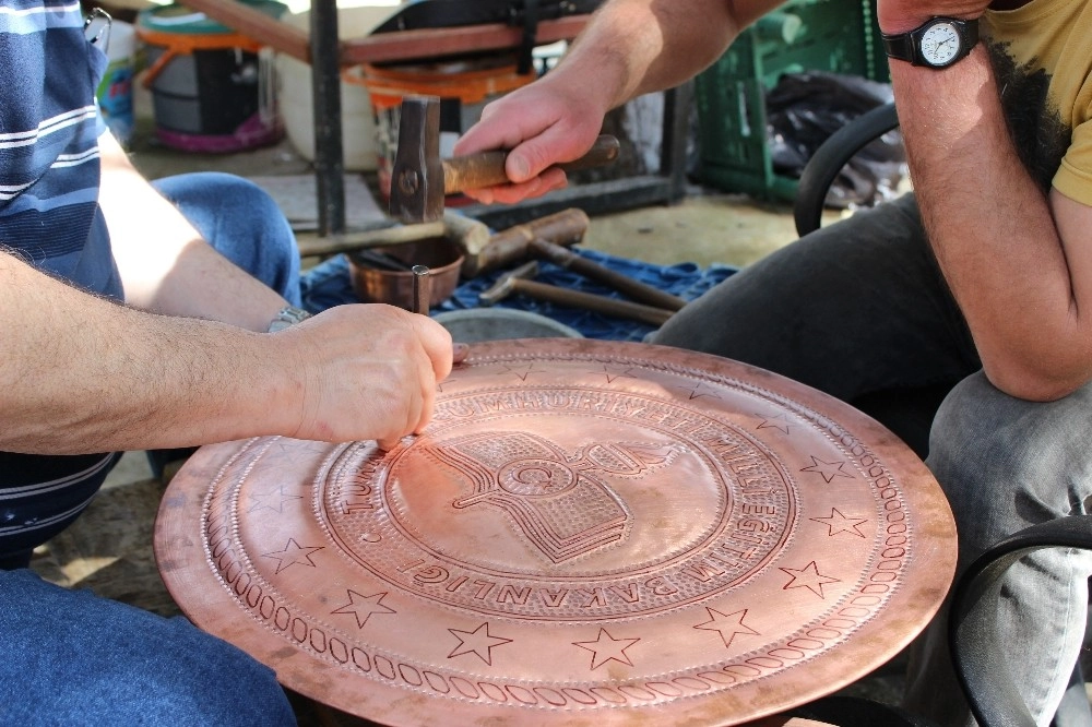 Hükümlülere Bakır El Sanatları Kursu