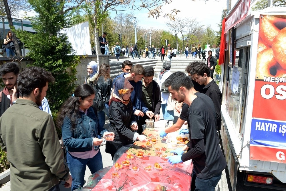 Polonyada Öldürülen Furkan Kocaman Anısına Lokma Dağıtıldı