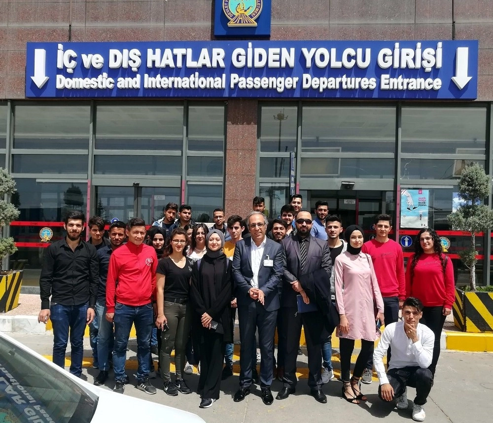 Oğuzeli Myo Öğrencilerinden Gaziantep Havalimanına Teknik Gezi