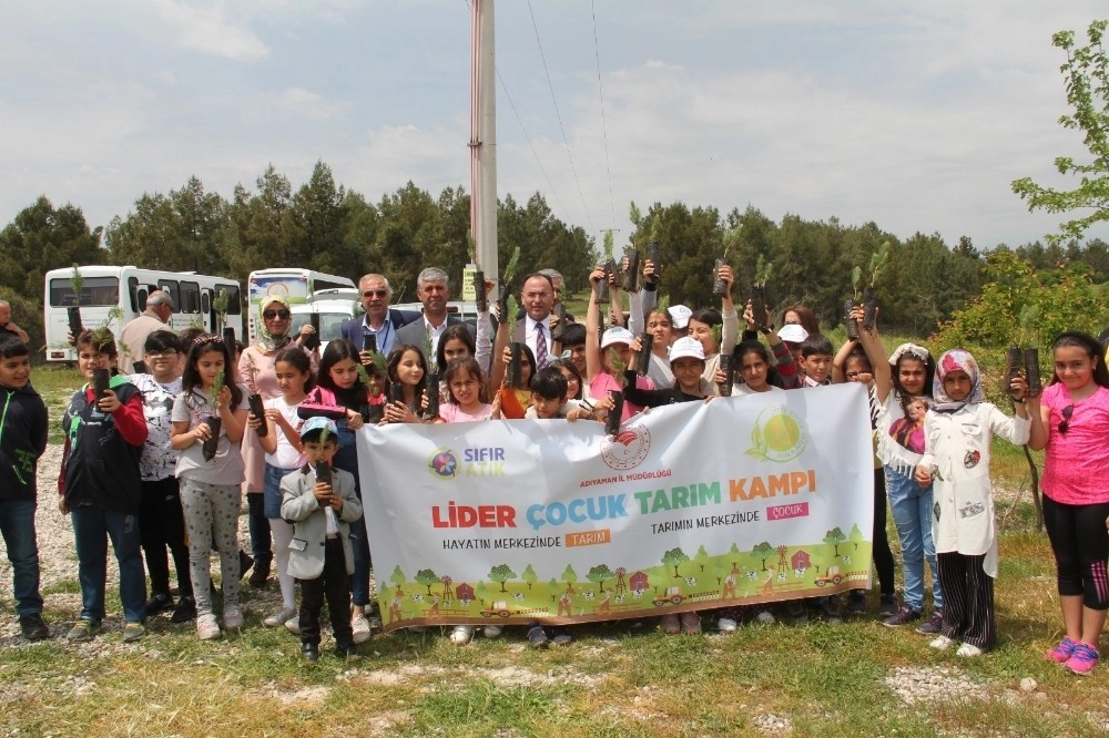 “Lider Çocuk Tarım Kampı” Büyük Bir Coşkuyla Gerçekleştirildi