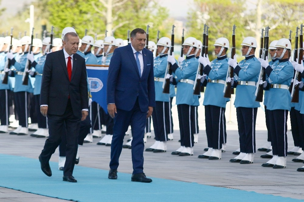 Bosna-Hersek Devlet Başkanlığı Konseyi Başkanı Dodik Ankarada