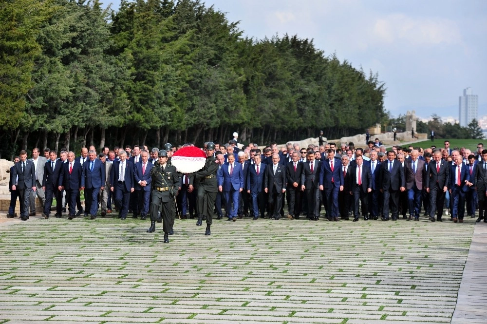 Chpli Belediye Başkanları Anıtkabirde