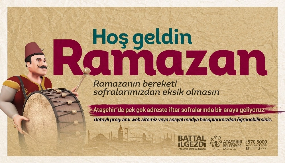 Ataşehirliler Ramazan Sofralarında Buluşuyor