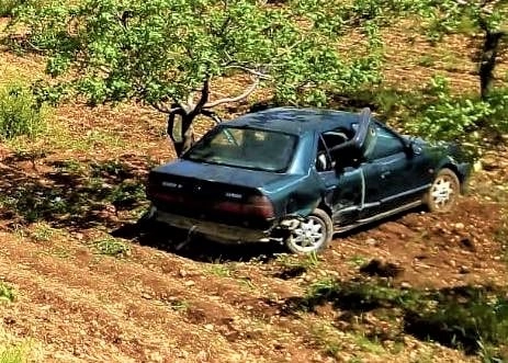 Şanlıurfada Lastiği Patlayan Otomobil Devrildi: 7 Yaralı