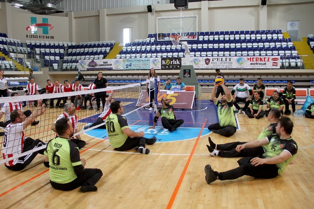 Oturarak Voleybol 1. Lig 2İnci Etap Maçları Fethiyede Başladı