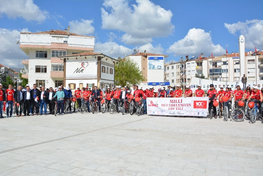 Korkutelinde 100Üncü Yıl Şehir İçi Bisiklet Turu