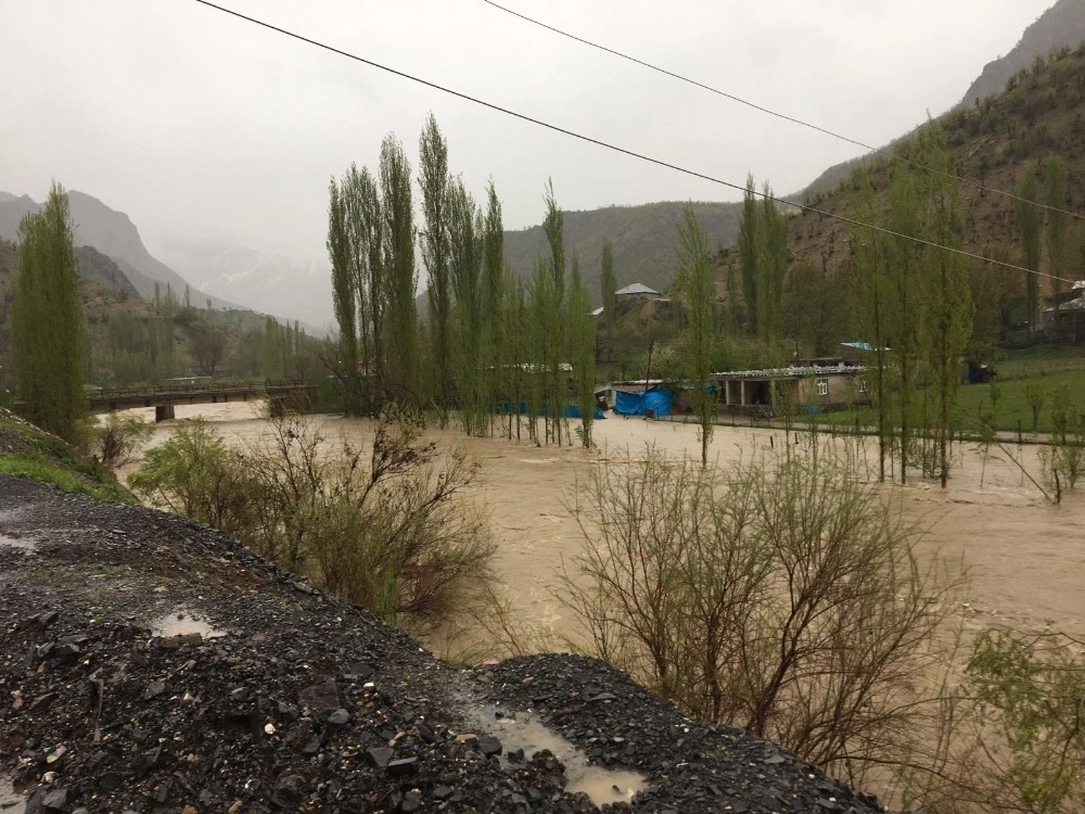 Habur Çayında Bazı Evler Boşaltıldı