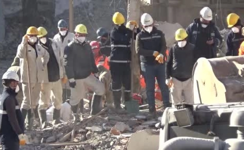 Gaziantep'te Madenciler bu kez kömür için değil ömür için kazdılar