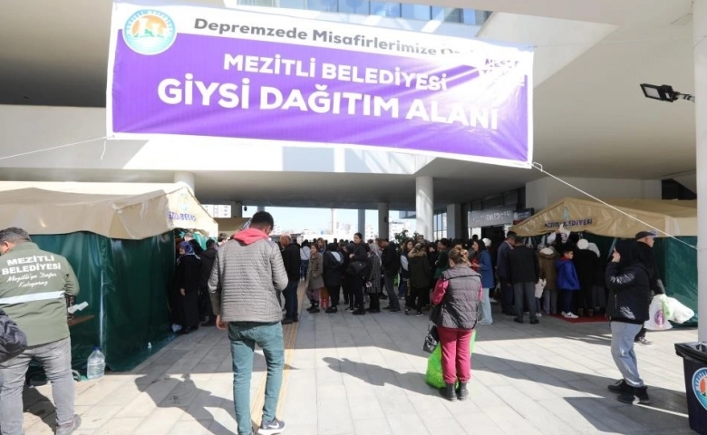 Mezitli’de Depremde gelenlerin sayısı 100 bine ulaştı