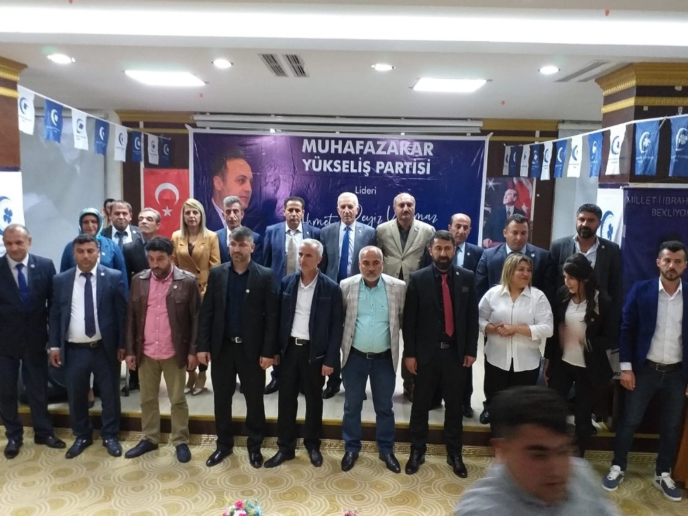 Muhafazakar Yükseliş Partisi Şırnak İl Kongresi Yapıldı