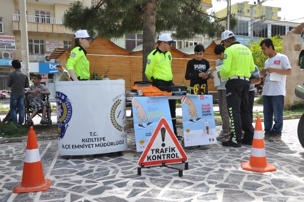 Kızıltepede Trafik Haftası Etkinliği