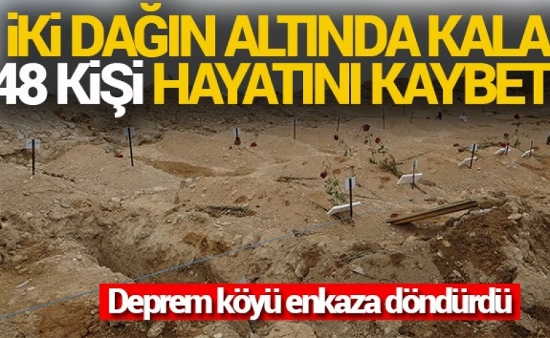 Adıyaman’da kayan dağın altında kalan çok sayıda insan öldü