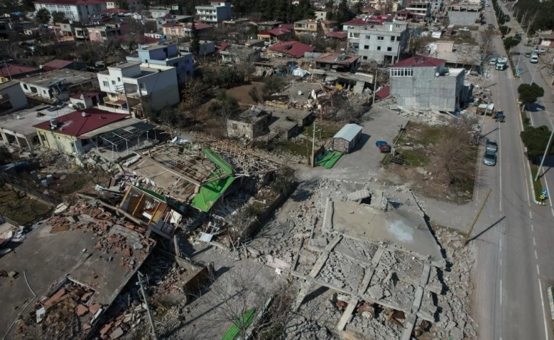 Kahramanmaraş’ta bir mahalle  yok oldu