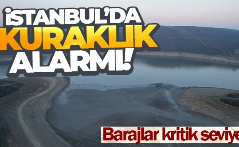 Barajlarda su sevilerindeki düşüş kuraklık alarmı veriyor