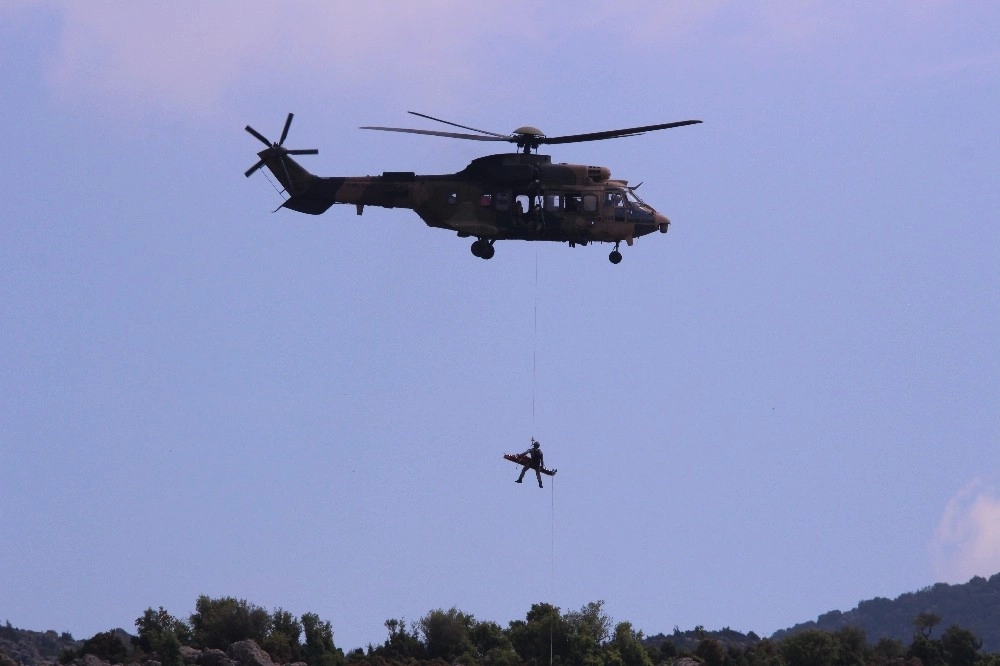 Anadolu Yıldızı Tatbikatında Nefes Kesen Arama Kurtarma Operasyonu