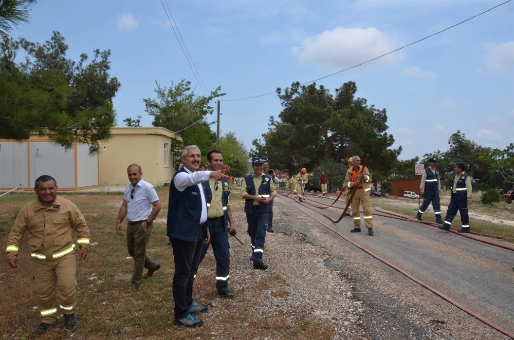 Mersin Yangın Sezonuna Hazır