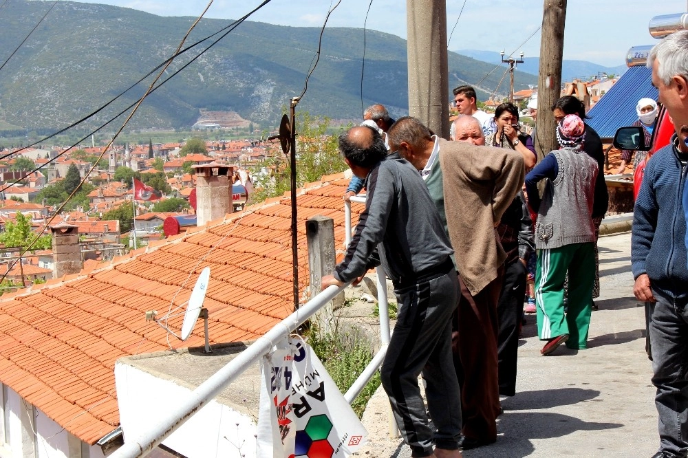 Tarihi Muğla Evlerinin Bulunduğu Bölgede Yangın