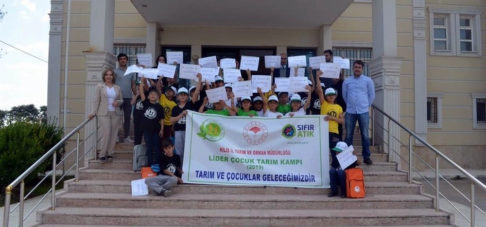 Lider Çocuk Tarım Kampı Sona Erdi