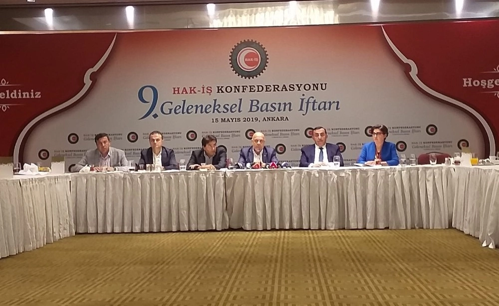 Hak-İş Genel Başkanı Arslan Basın Mensuplarıyla İftarda Buluştu