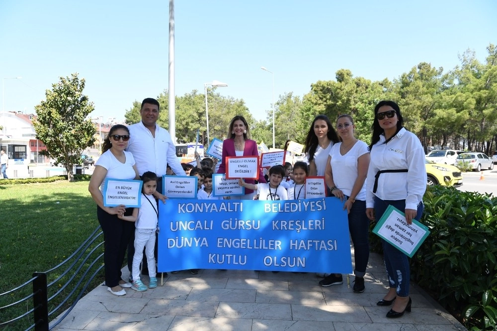 Konyaaltı Belediyesi Kreşlerinden Farkındalık Etkinliği