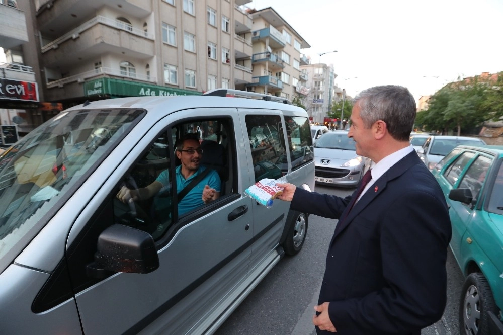 Vatandaşlardan İftara Beş Kala Projesine Tam Not