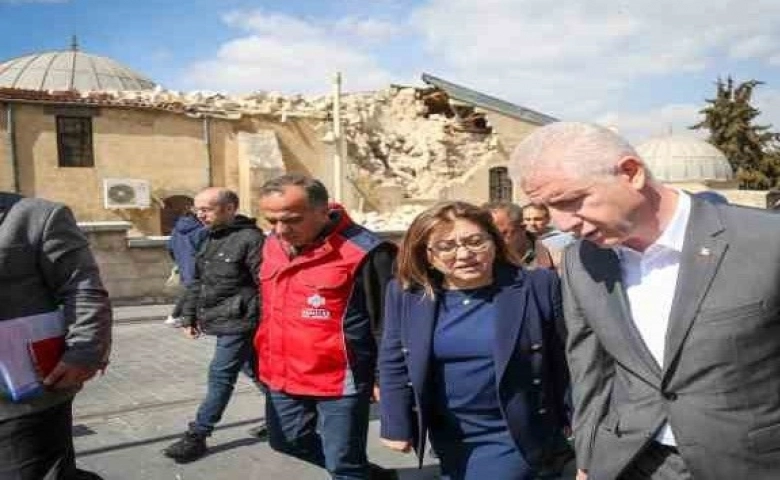 Gaziantep'te depremde zarar gören tarihi yapılar restore edilecek