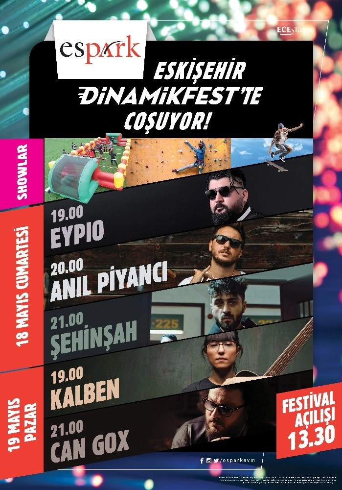 Dinamikfest İle Esparkta 19 Mayıs Coşkusu Bambaşka Yaşanacak