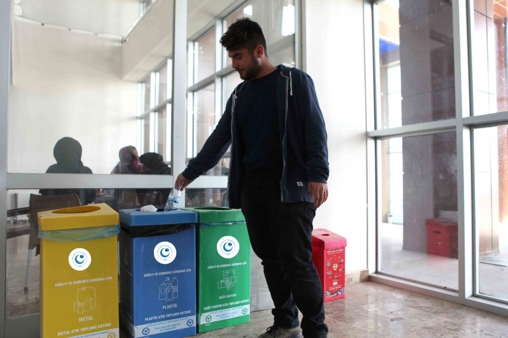 Adıyaman Üniversitesi Geri Dönüşümde Fark Attı