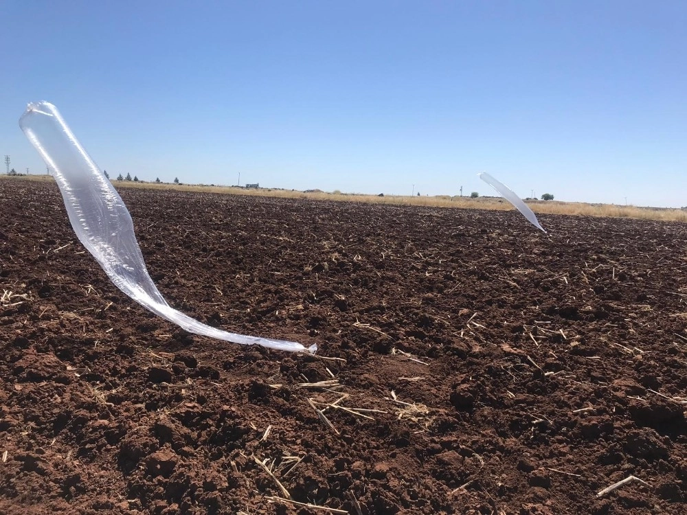 Viranşehirde Bomba Düzenekli Balonlar Ele Geçirildi