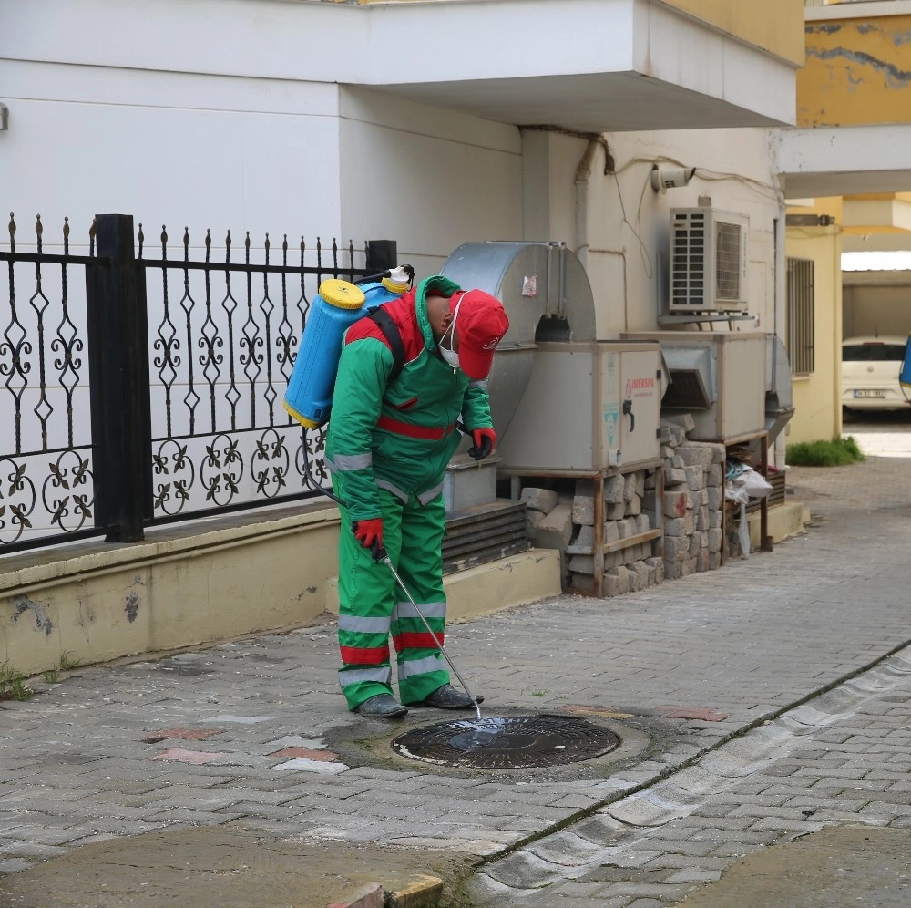 Karaköprüde Haşereyle Mücadele Sürüyor