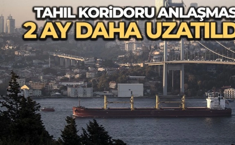 Tahıl Koridoru Anlaşması 2 Ay Daha Uzatıldı