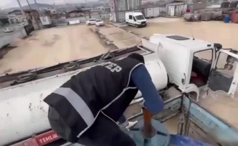 Gaziantep'te 4 bin 500 litre kaçak akaryakıt ele geçirildi