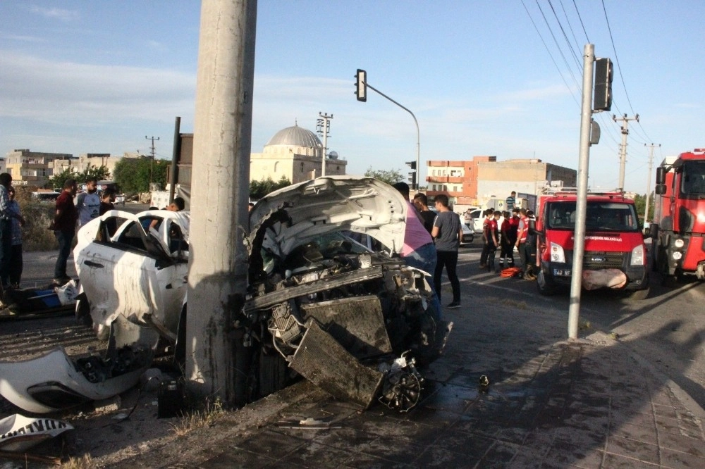 Nusaybinde Trafik Kazası, 1 Yaralı